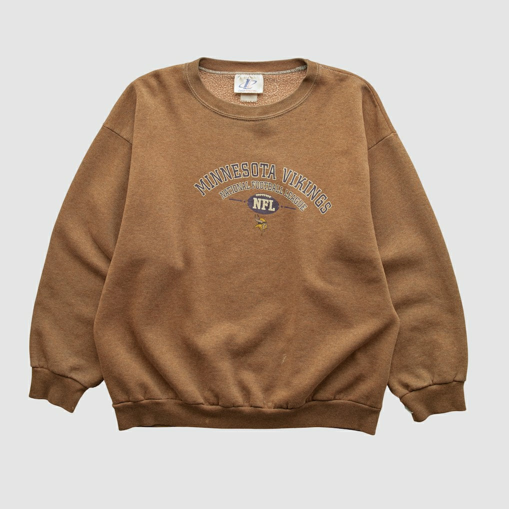 Minnesota Vikings Fanatics Logo Athletic 2000s Pullover Sweatshirt