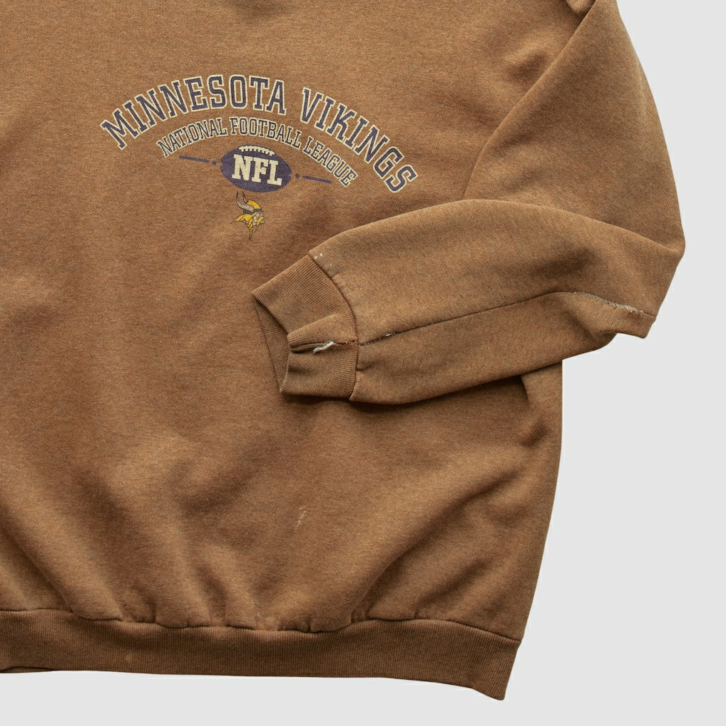 Minnesota Vikings Fanatics Logo Athletic 2000s Pullover Sweatshirt