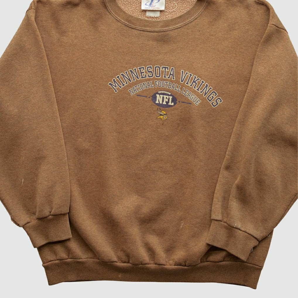Minnesota Vikings Fanatics Logo Athletic 2000s Pullover Sweatshirt
