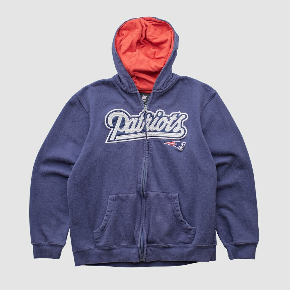 New England Patriots Fanatics NFL 2010s Hooded Full Zip Sweatshirt