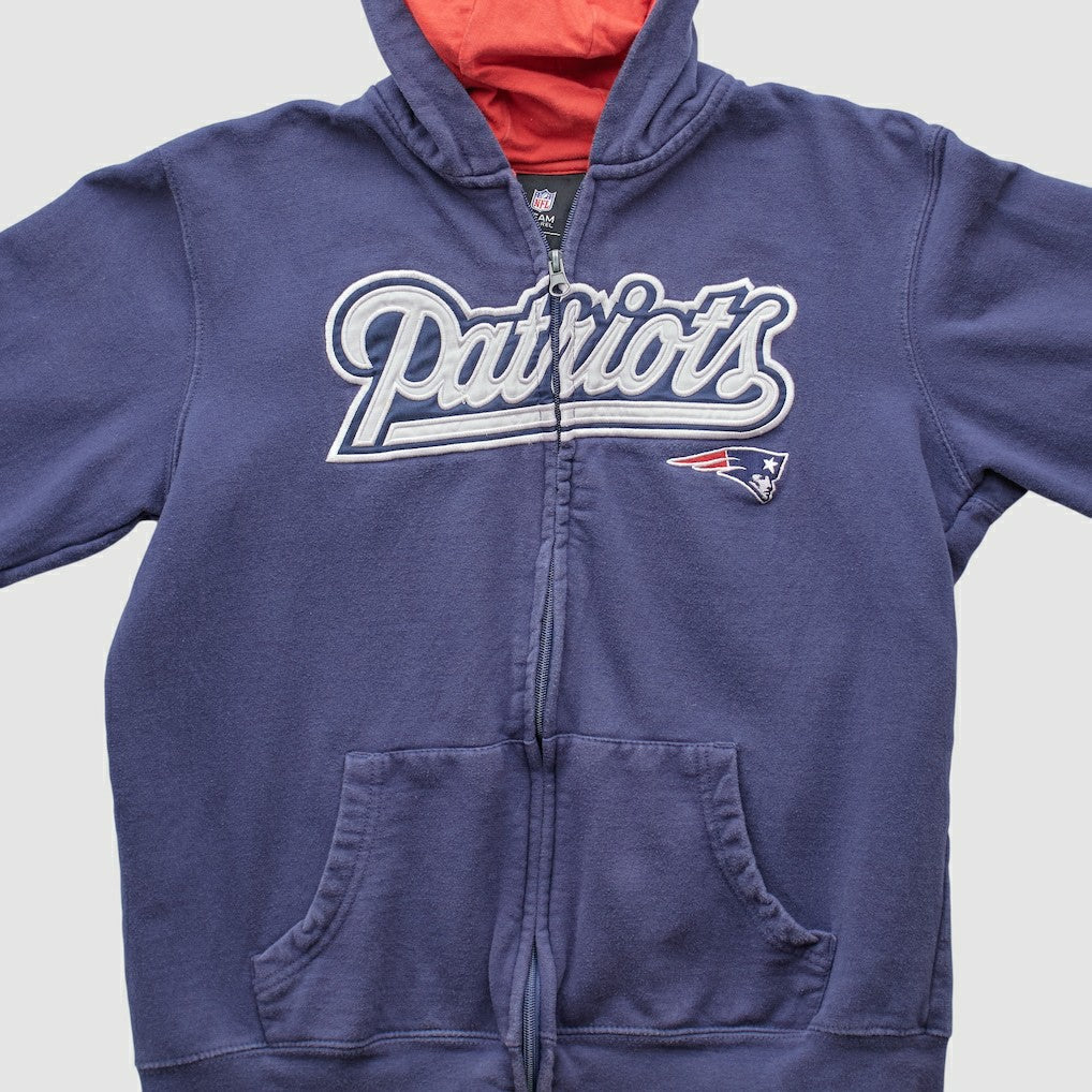 New England Patriots Fanatics NFL 2010s Hooded Full Zip Sweatshirt