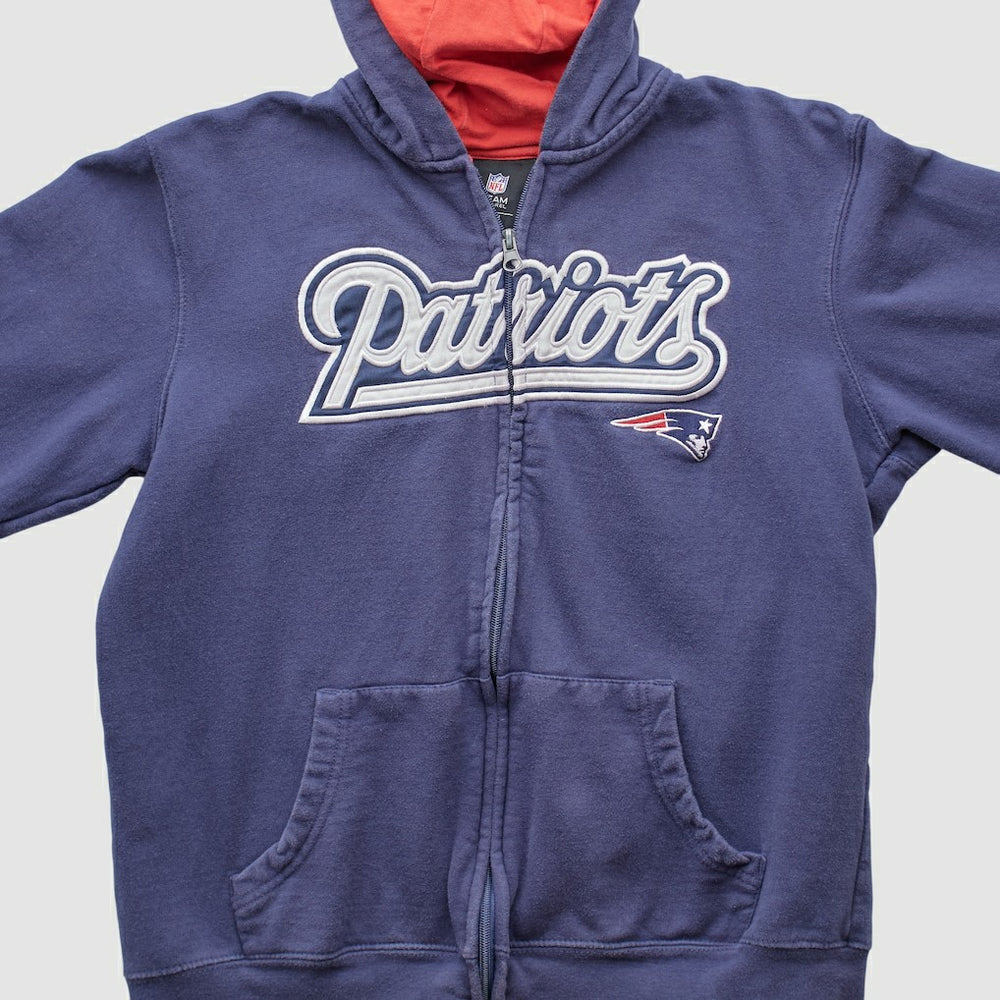 New England Patriots Fanatics NFL 2010s Hooded Full Zip Sweatshirt