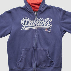 New England Patriots Fanatics NFL 2010s Hooded Full Zip Sweatshirt