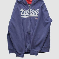 New England Patriots Fanatics NFL 2010s Hooded Full Zip Sweatshirt