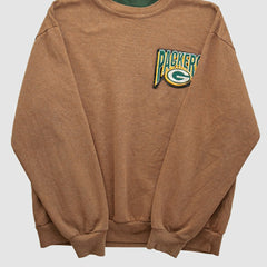Green Bay Packers Fanatics Majestic 90s Pullover Sweatshirt