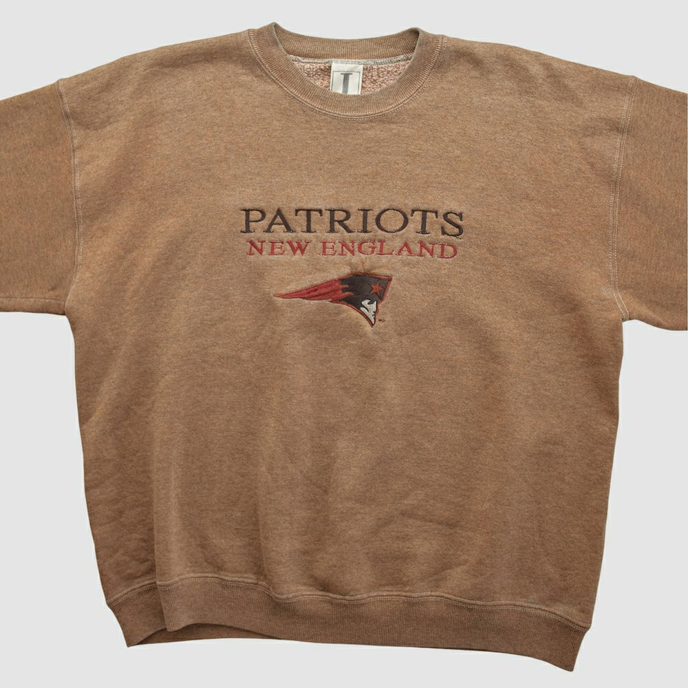 New England Patriots Fanatics Jostens 90s Pullover Sweatshirt