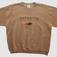 New England Patriots Fanatics Jostens 90s Pullover Sweatshirt