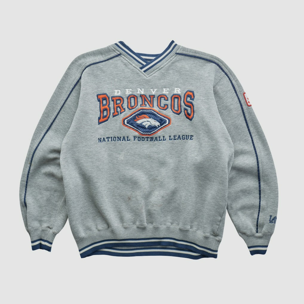 Denver Broncos Fanatics Lee Apparel 90s Pullover Sweatshirt