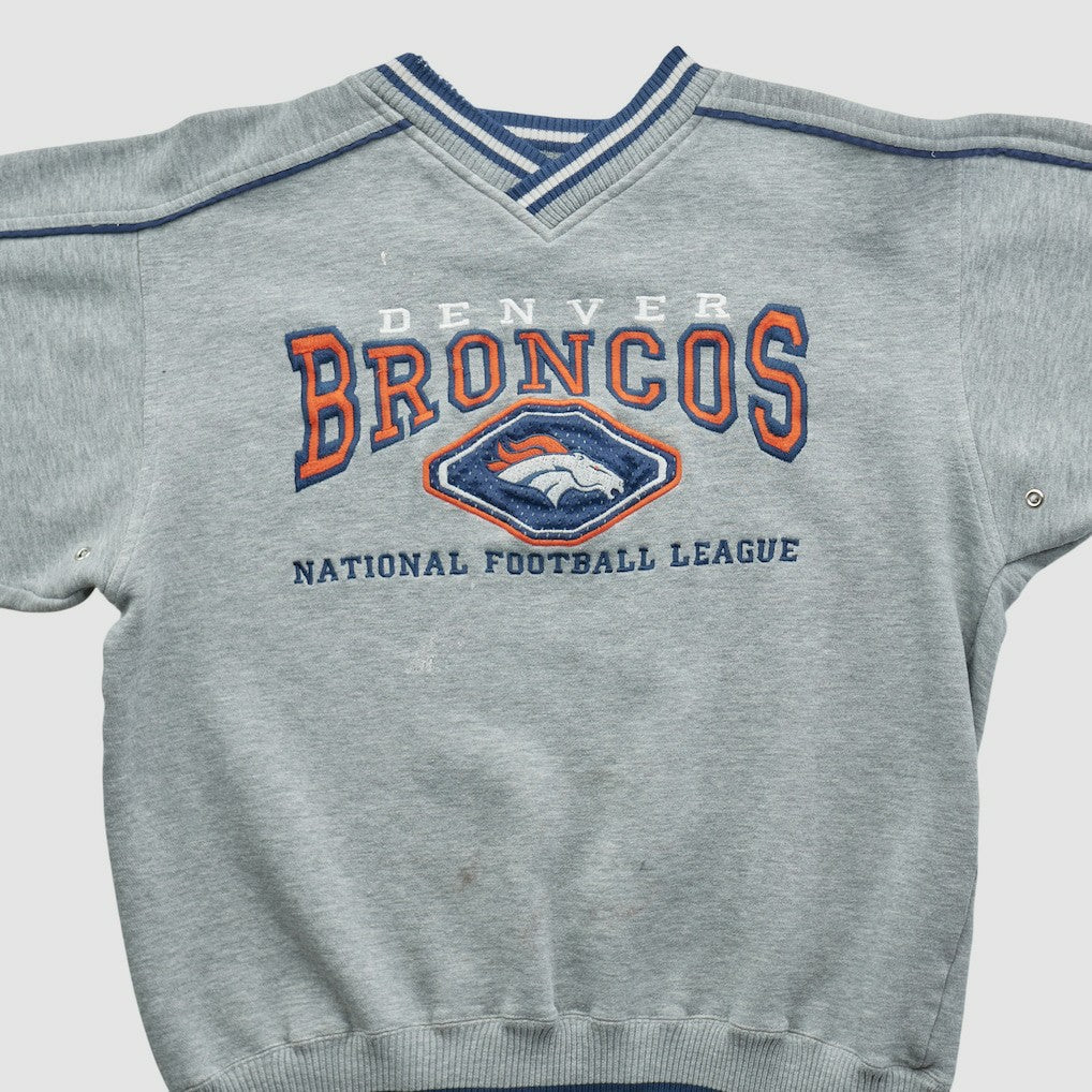 Denver Broncos Fanatics Lee Apparel 90s Pullover Sweatshirt