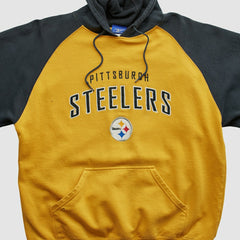 Pittsburgh Steelers Fanatics Reebok 2000s Hooded Pullover Sweatshirt