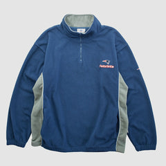 New England Patriots Fanatics NFL 2000s 1/4 Zip Sweatshirt