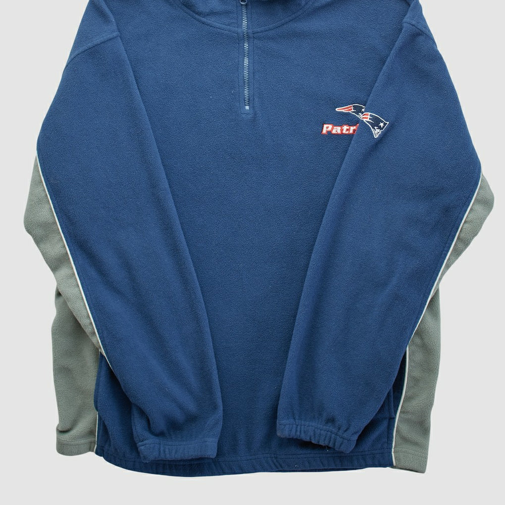 New England Patriots Fanatics NFL 2000s 1/4 Zip Sweatshirt
