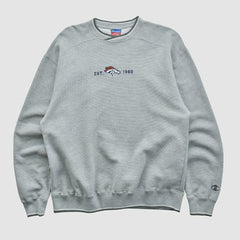 Denver Broncos Fanatics Champion 2000s Pullover Sweatshirt