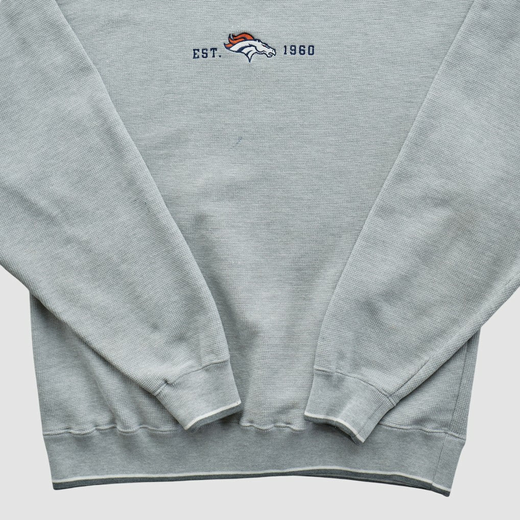 Denver Broncos Fanatics Champion 2000s Pullover Sweatshirt