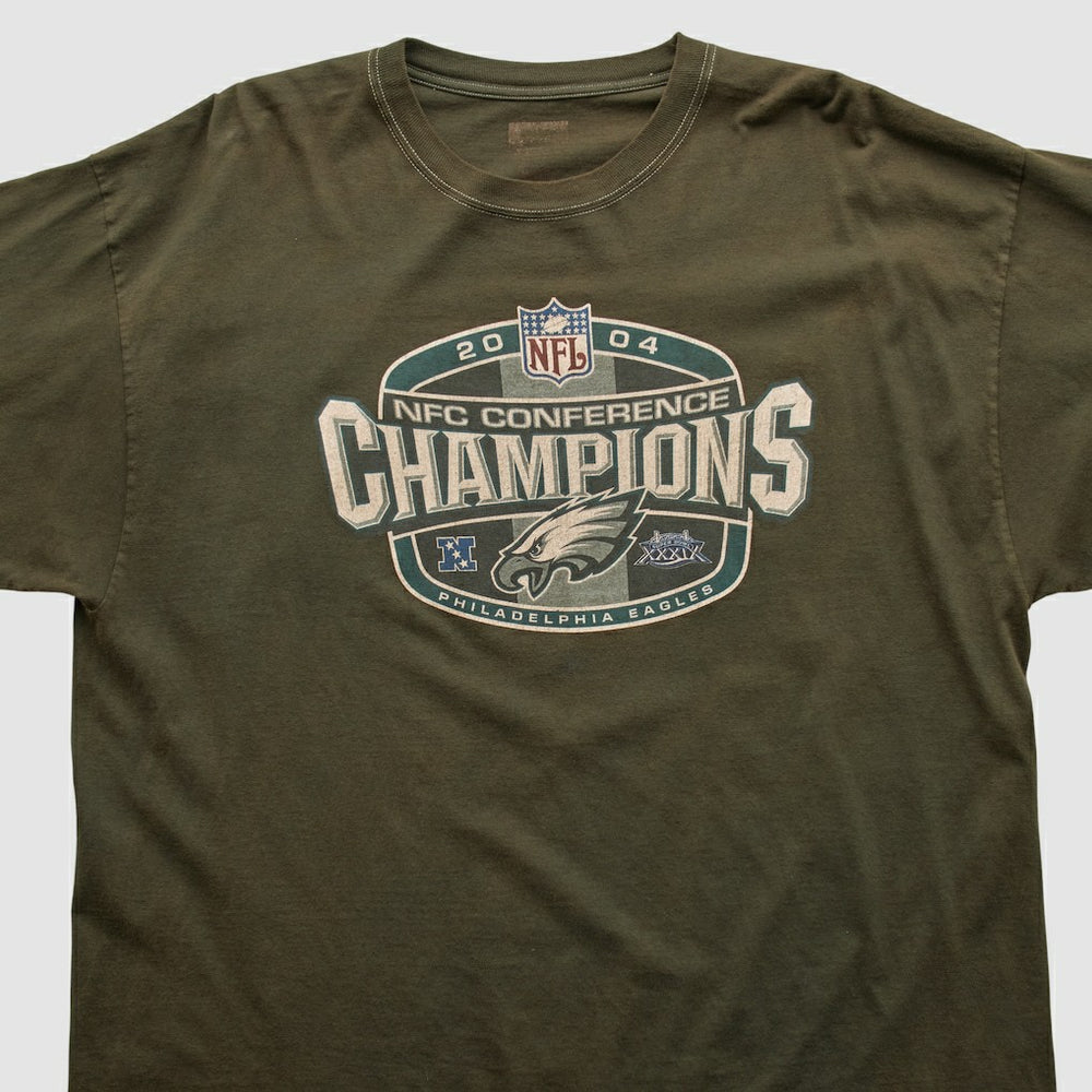 Philadelphia Eagles Fanatics NFC Conference Champs 2004 T-shirt