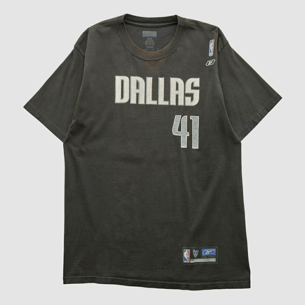 Dallas Mavericks Reebok 2000s T-shirt sale Discount