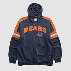 Chicago Bears Fanatics NFL 2010s Hooded Full Zip Sweatshirt
