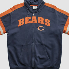 Chicago Bears Fanatics NFL 2010s Hooded Full Zip Sweatshirt