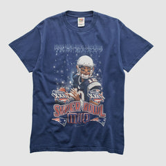 New England Patriots Fanatics Super Bowl MVP Fruit of The Loom 2002 T-shirt