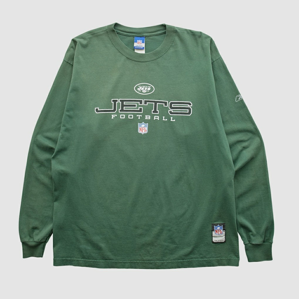 New York Jets Fanatics Reebok 2000s Long Sleeve T-shirt