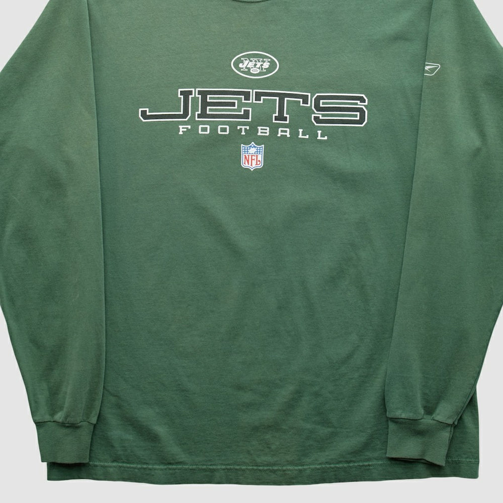 New York Jets Fanatics Reebok 2000s Long Sleeve T-shirt