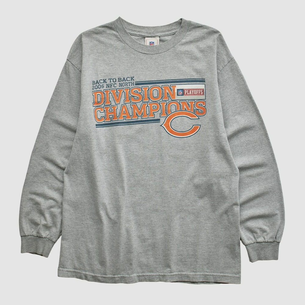 Chicago Bears Fanatics Division Champions NFL 2006 Long Sleeve T-shirt