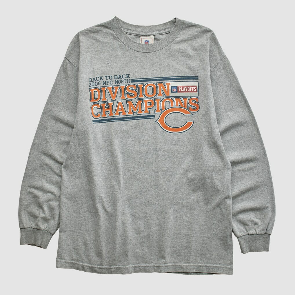Chicago Bears Fanatics Division Champions NFL 2006 Long Sleeve T-shirt