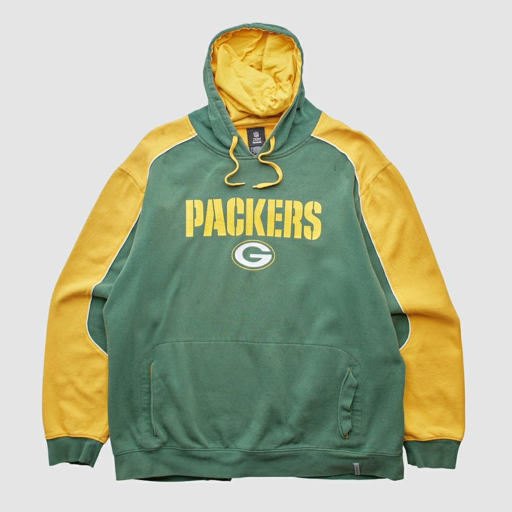 Green Bay Packers Fanatics Reebok 2010s Hooded Pullover Sweatshirt