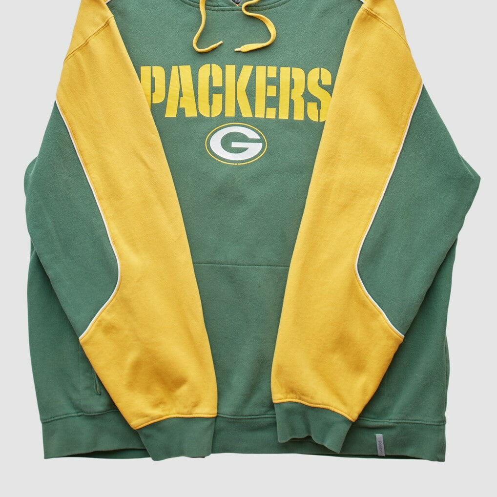 Green Bay Packers Fanatics Reebok 2010s Hooded Pullover Sweatshirt