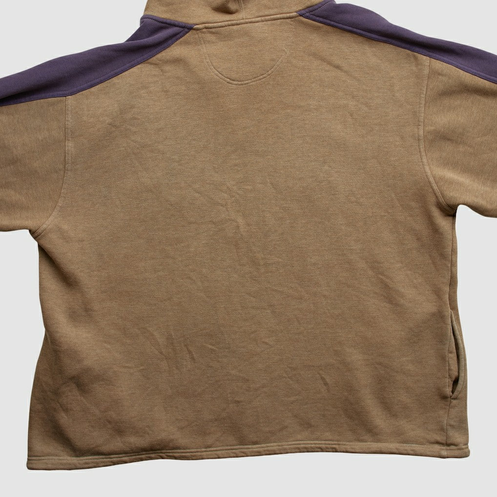 Minnesota Vikings Fanatics Lee Sport 90s Hooded 1/4 Zip Sweatshirt