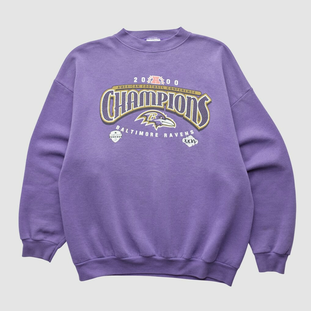 Baltimore Ravens Fanatics Tultex 2000 Pullover Sweatshirt