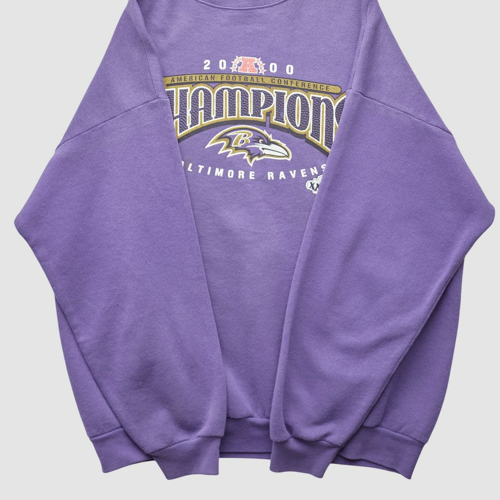 Baltimore Ravens Fanatics Tultex 2000 Pullover Sweatshirt