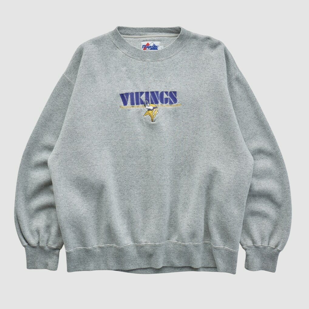 Minnesota Vikings Fanatics Majestic 2000s Pullover Sweatshirt