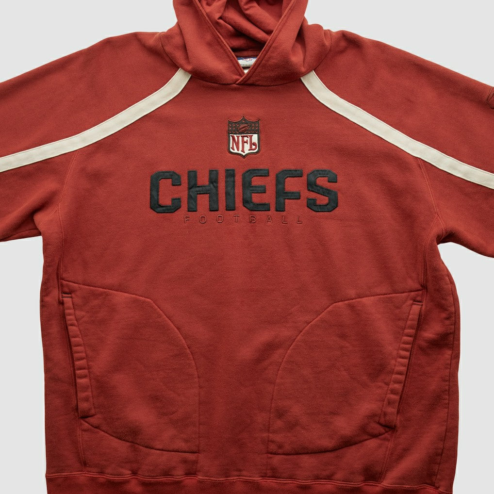 Kansas City Chiefs Fanatics Reebok 2000s Hooded Pullover Sweatshirt