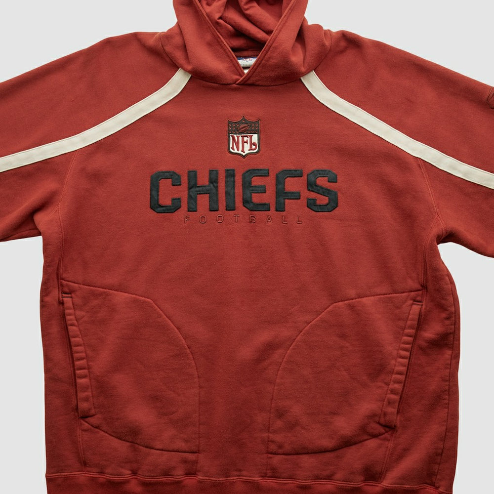 Kansas City Chiefs Fanatics Reebok 2000s Hooded Pullover Sweatshirt