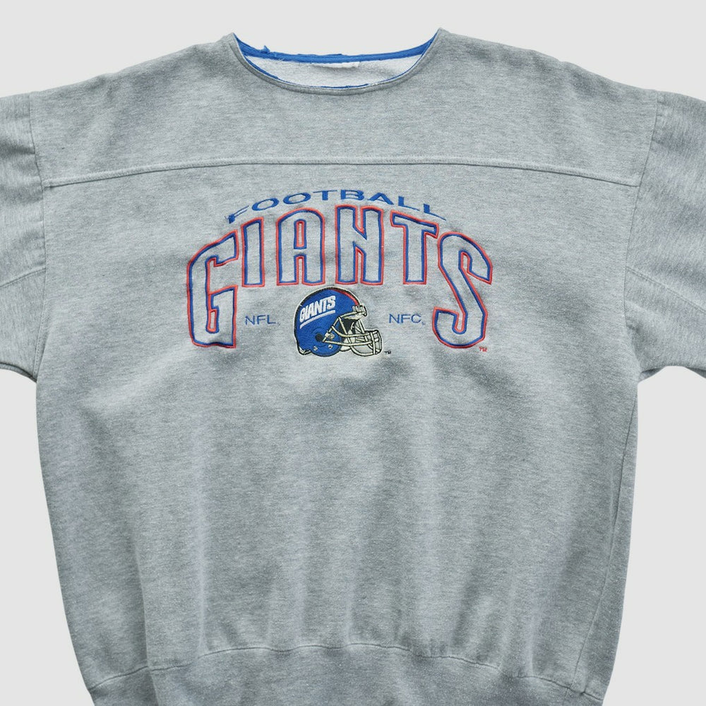 New York Giants Fanatics Lee Apparel 90s Pullover Sweatshirt