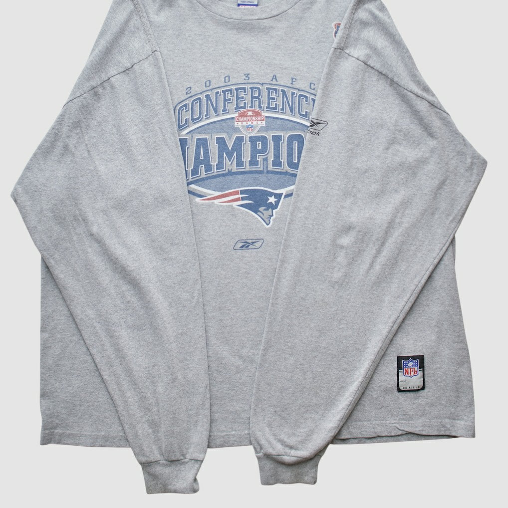 New England Patriots Fanatics Reebok 2003 Long Sleeve T-shirt