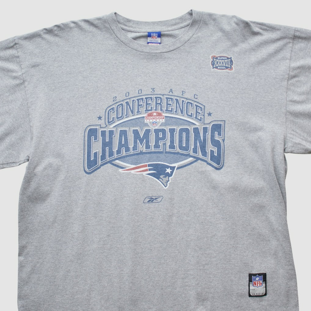 New England Patriots Fanatics Reebok 2003 Long Sleeve T-shirt