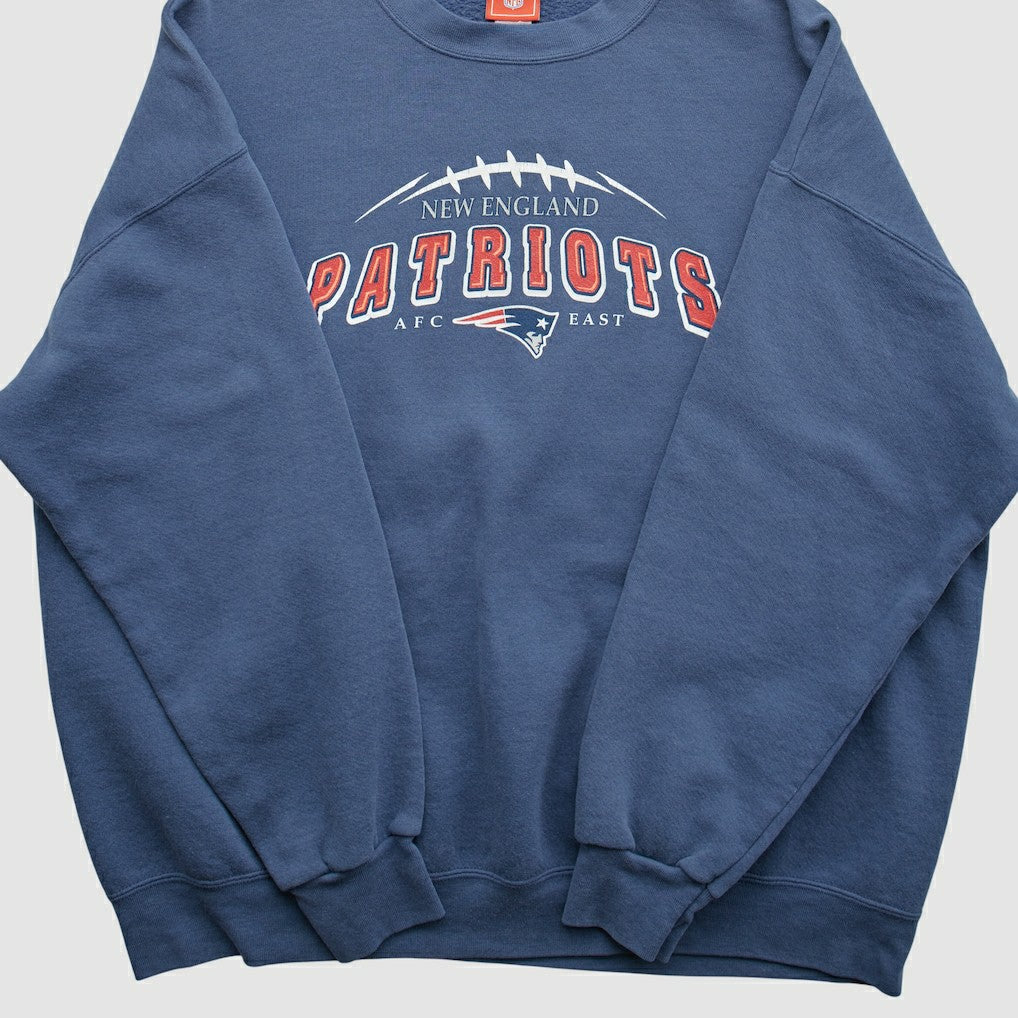 New England Patriots Fanatics NFL 2000s Pullover Sweatshirt