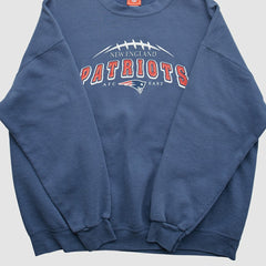 New England Patriots Fanatics NFL 2000s Pullover Sweatshirt