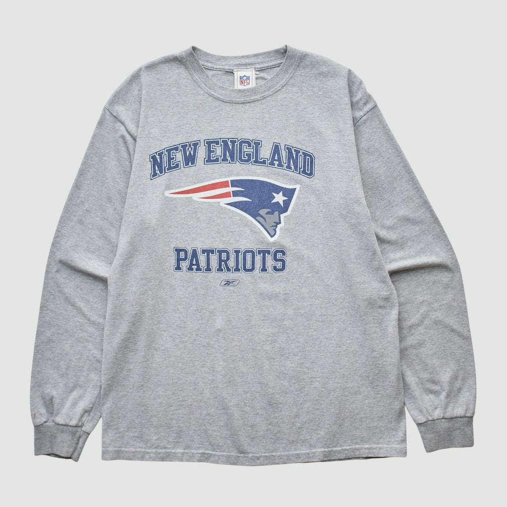New England Patriots Fanatics Reebok 2000s Long Sleeve T-shirt