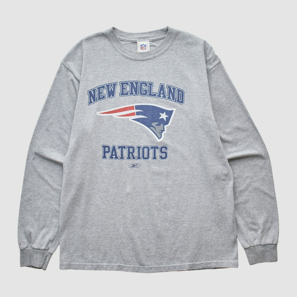 New England Patriots Fanatics Reebok 2000s Long Sleeve T-shirt