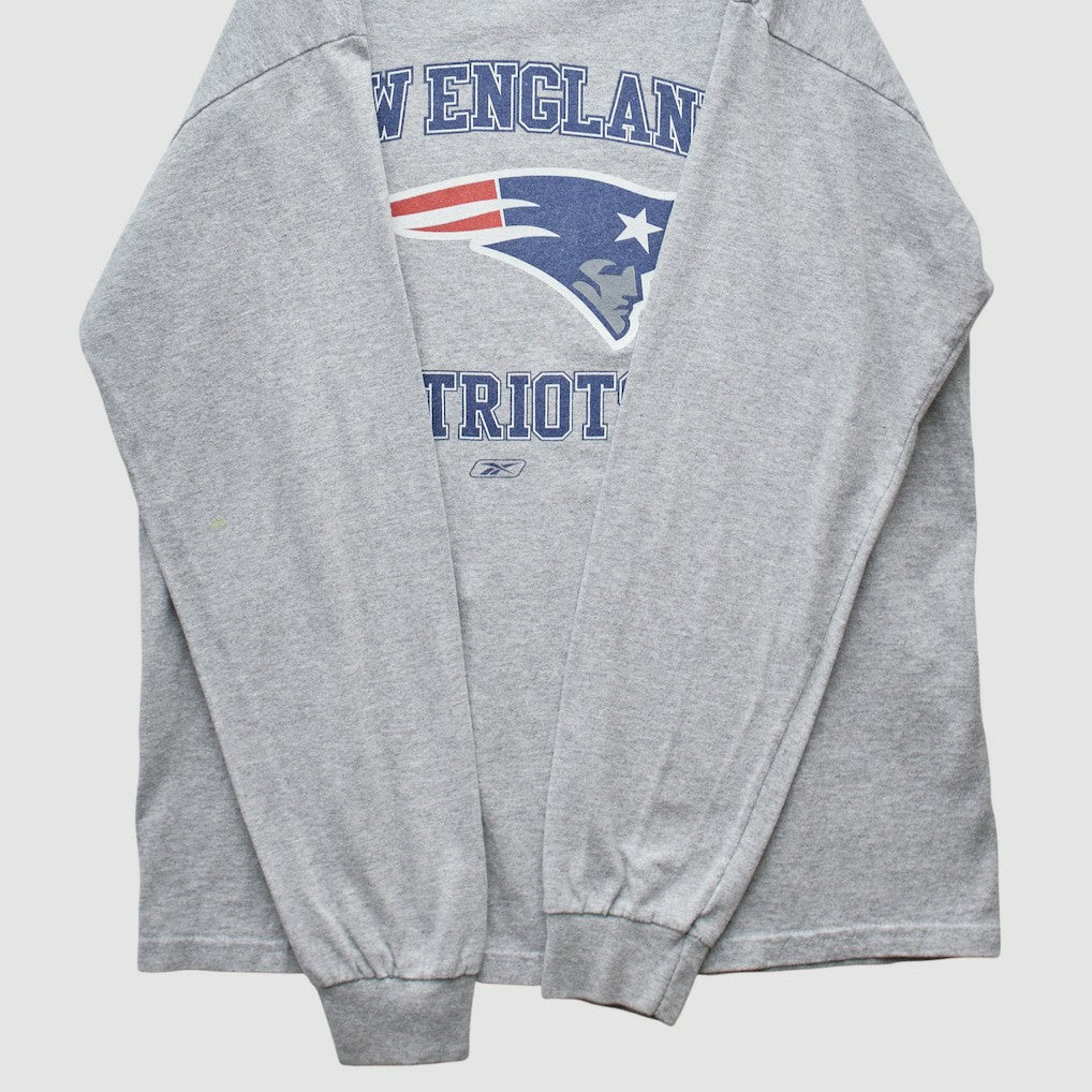 New England Patriots Fanatics Reebok 2000s Long Sleeve T-shirt