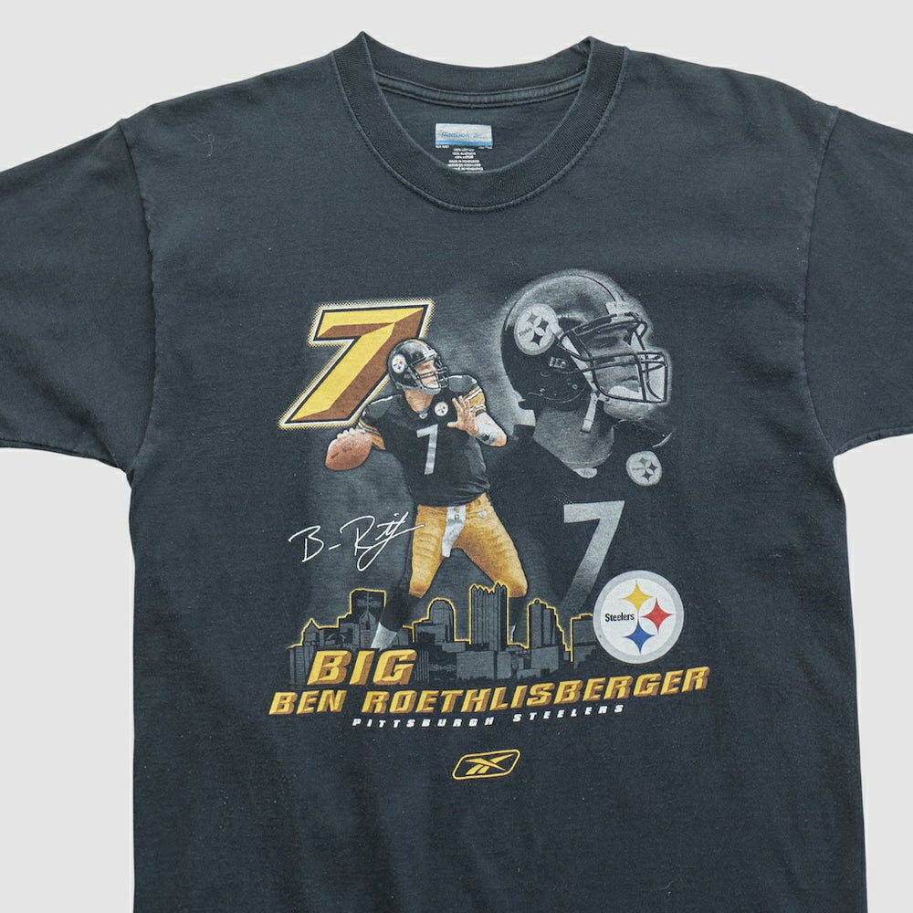 Pittsburgh Steelers Fanatics Ben Roethlisberger Reebok 2000s T-shirt