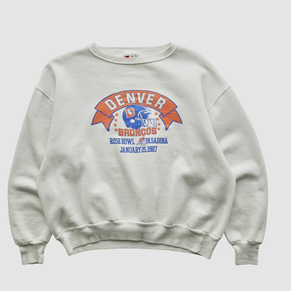 Denver Broncos Fanatics Signal Sports 1987 Pullover Sweatshirt