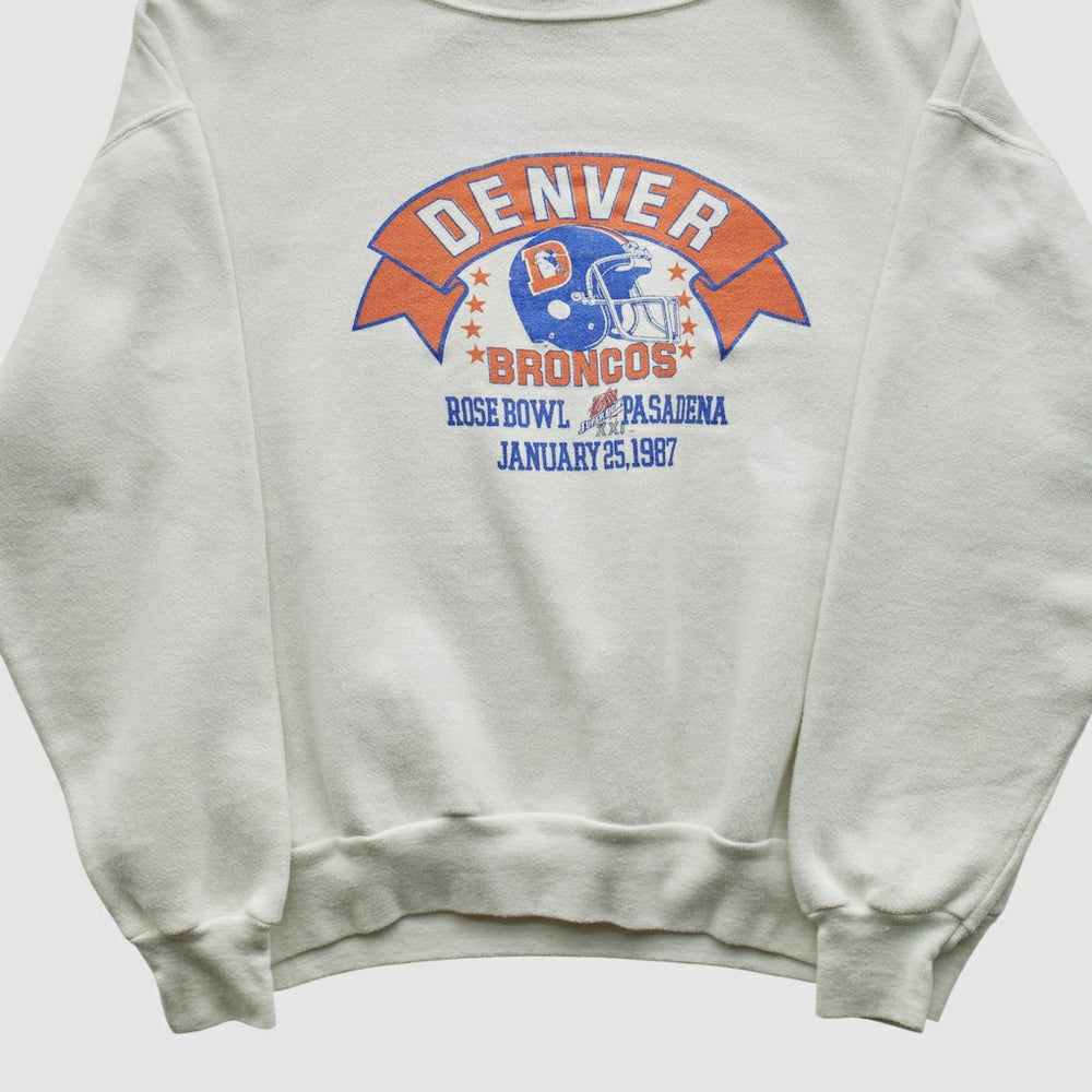 Denver Broncos Fanatics Signal Sports 1987 Pullover Sweatshirt