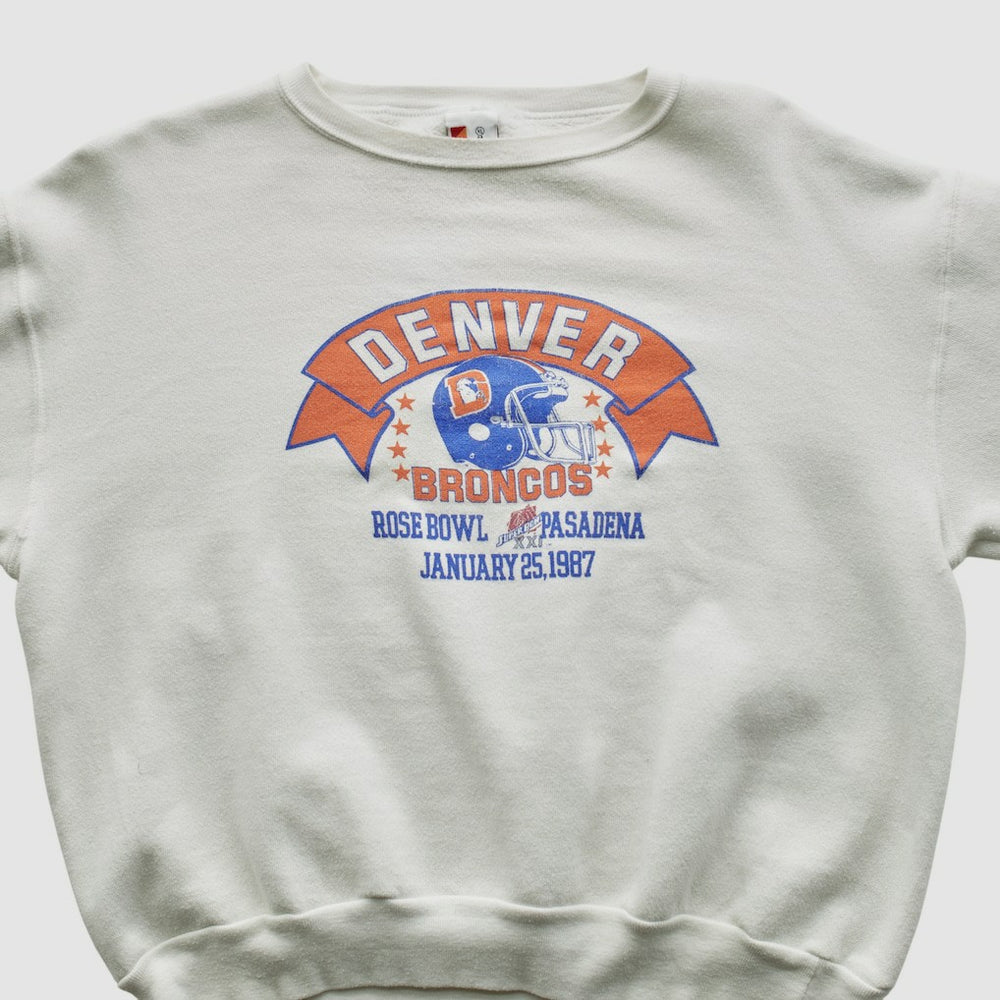 Denver Broncos Fanatics Signal Sports 1987 Pullover Sweatshirt