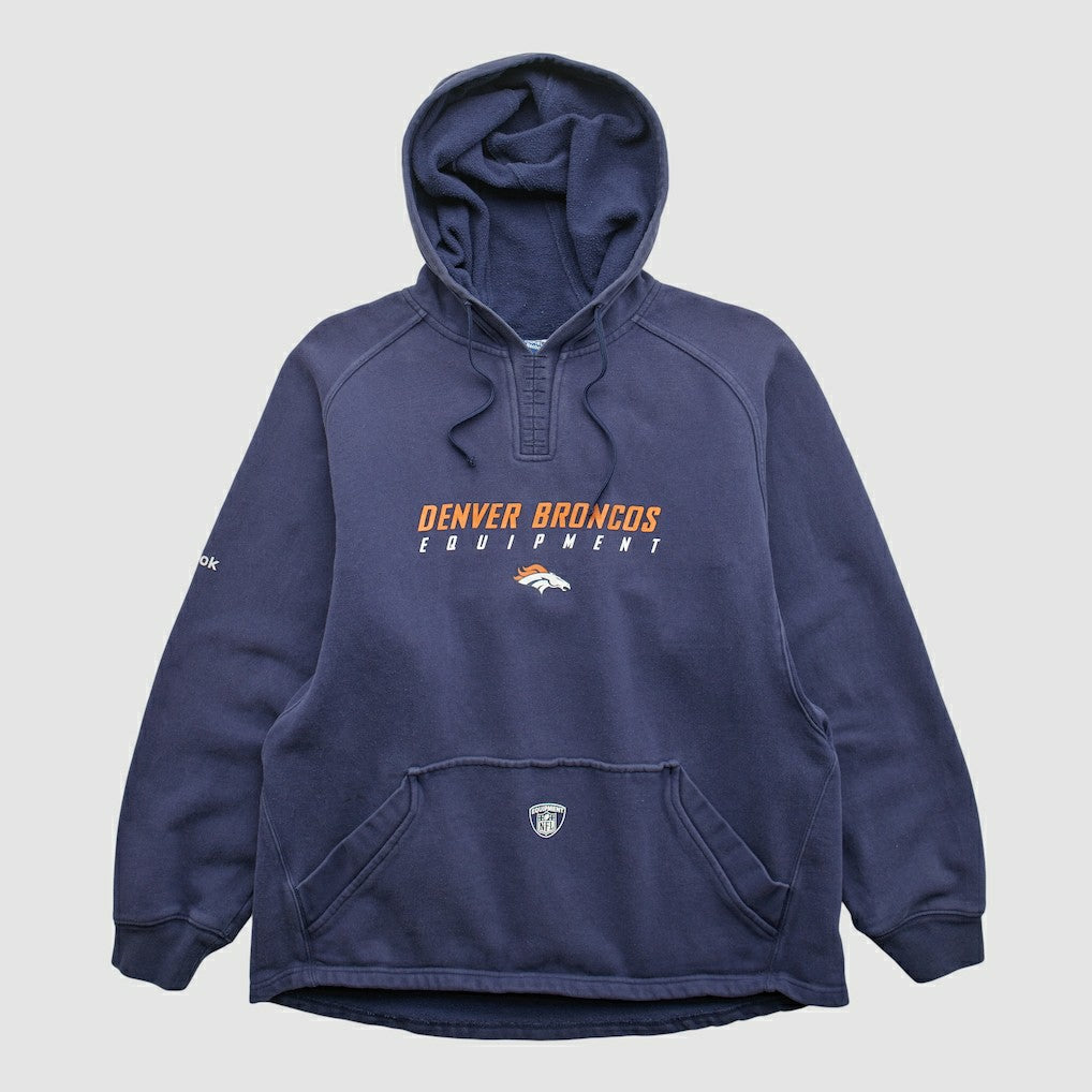 Denver Broncos Fanatics Reebok 2000s Hooded Pullover Sweatshirt