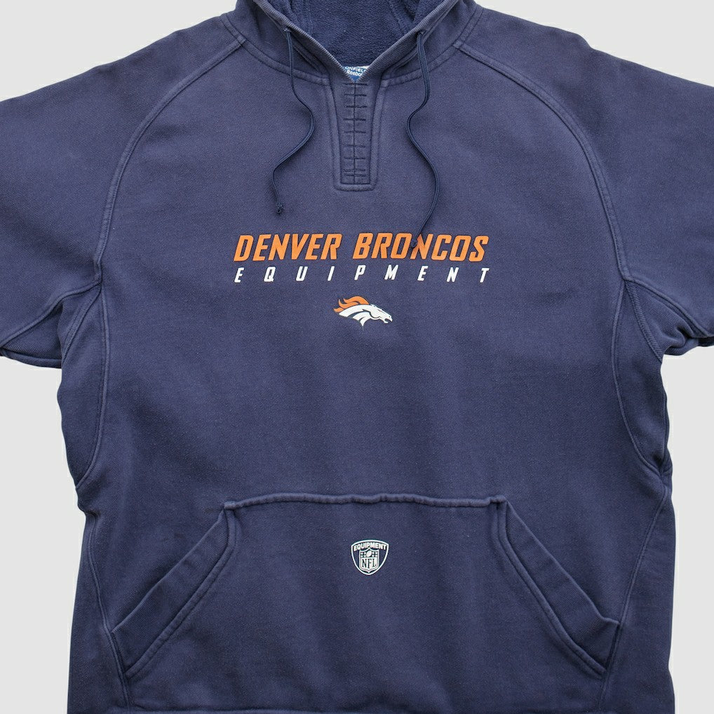 Denver Broncos Fanatics Reebok 2000s Hooded Pullover Sweatshirt