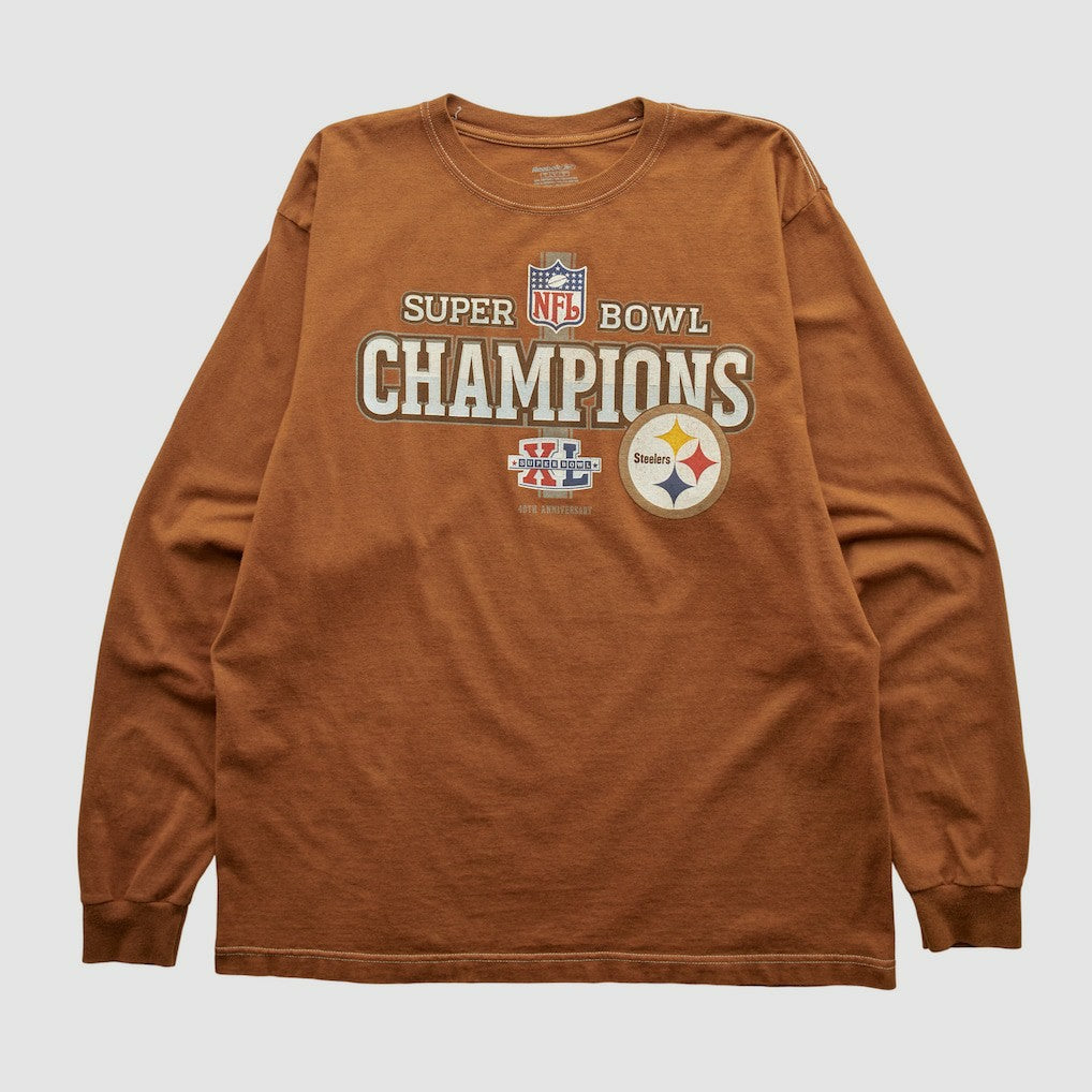 Pittsburgh Steelers Fanatics Super Bowl Champions Reebok 2006 Long Sleeve T-shirt
